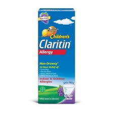 Childrens Claritin 24 Hour Non Drowsy Allergy Grape Oral Solution 4 Fl Oz