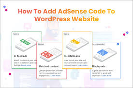 add adsense code to wordpress
