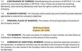 Texas series llc operating agreement with asset protection provisions template : How To Create An Llc Operating Agreement Free Templates