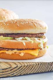homemade big mac with special sauce
