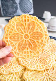 italian pizzelle cookies almond or