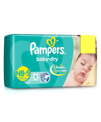 Buy Pampers Baby Dry Diapers Size   Economy Pack Plus     Count     