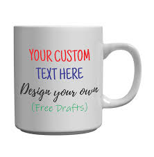 Design Your Own Custom White Coffee Mug