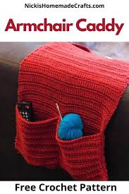 🙂 thehandy caddy is perfect for your favorite chair, sofa, or right in the bedroom. How To Crochet An Armchair Caddy Easily With This Free Pattern Nicki S Homemade Crafts