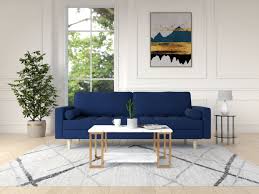 The navy blue square coffee table is merely stunning. 12 Best Coffee Table For Blue Couch Reviewed By Our Expert Roomdsign Com