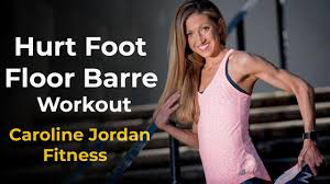 hurt foot floor barre workout