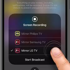how to mirror iphone to any smart tv