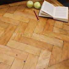 reclaimed english beech hardwood parquet