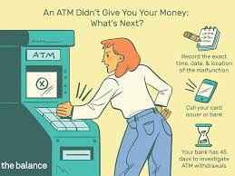 You can withdraw atm 250 atm withdrawals every 24 hours. What To Do If An Atm Doesn T Give You Money
