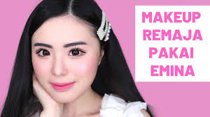 makeup korea untuk remaja pakai emina