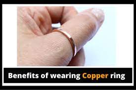 wearing copper ring