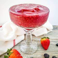 mixed berry frozen margaritas