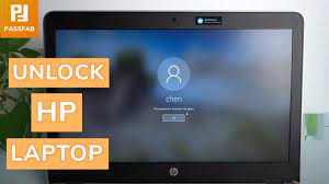 how to unlock hp laptop pword when