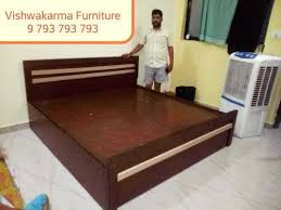 Modern Double Bed With Storage