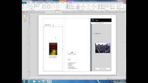 creating a brochure in publisher 2010