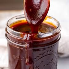 homemade sweet bbq sauce cooking for