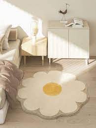 flower shaped rug shein usa