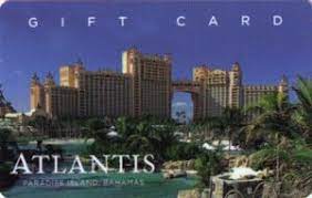 gift card hotel atlantis bahamas