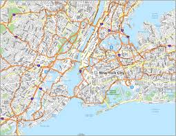map of new york city gis geography