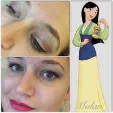 mulan inspired makeup tutorial