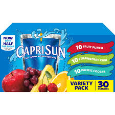 capri sun variety pack with fruit punch