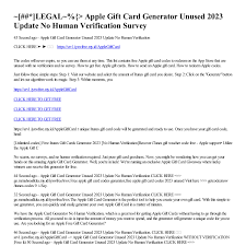 legal apple gift card generator