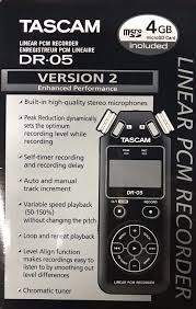 tascam dr 05 v2 portable handheld