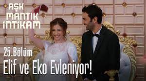 Elif ve Eko evleniyor! - Aşk Mantık İntikam 25. Bölüm - YouTube