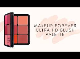 makeup forever ultra hd blush palette