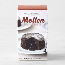 Molten Chocolate Lava Cake Mix gambar png