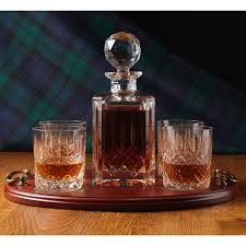 Gift Boxed Cut Crystal Whisky Decanter