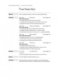 Free Resume Format In Word Document   Free Resume Example And     Designzzz