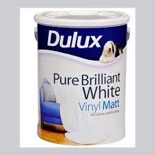 dulux vinyl matt b white 5 litre