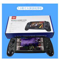 Máy chơi game Powkiddy X20 - Màn hình IPS 7 inch, Rom 16GB full 8000 game, kết  nối được 2 tay cầm, tivi, pin 5400mAh