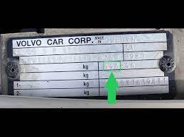 how to find your volvo paint code you