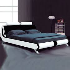 Modern Italian Designer Leather Bed