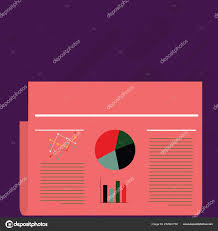 Colorful Layout Design Plan Of Text Lines Bar Linear And