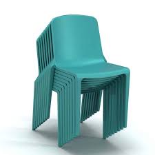 Hatton Stacking Chair One Piece Poly