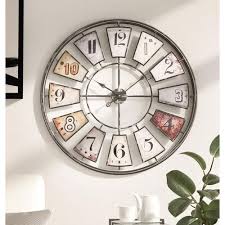 Iron Large Vintage Wall Clock For Home