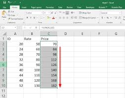 How To Drag Formulas In Excel Till The