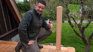 FTF #54 How To Install Handrail Posts, Quick And Easy - YouTube
