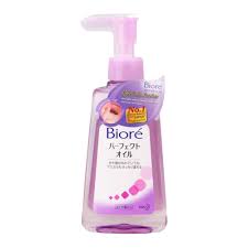 biore cleansing oil makeup removing