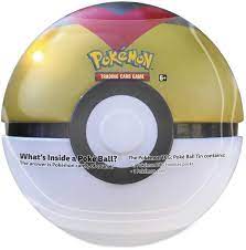 Buy Pokemon 2021 Level Ball Pokeball Tin Set [3 Booster Packs & Coin!]  Online in India. 351049912