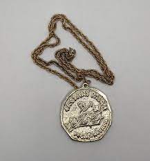 caesars palace medallion necklace las