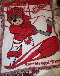 Detroit Red Wings Nhl Fan Blankets For