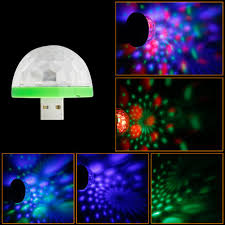 Usb Disco Light Music Lights Color Change With Music Dj Light Stage Party Stroboscope Lighting At Home
