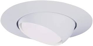 Halo 78p 6 Inch Eyeball Light Trim White Recessed Light Fixture Trims Amazon Com
