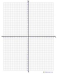 Graph Paper Printable Math Graph