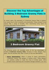 building 3 bedroom granny flats in sydney