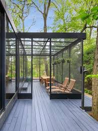 Mosquitoes carry diseases and other bugs can be. Magical Modernist Glass House Surrounded By Nature Realestate Com Au